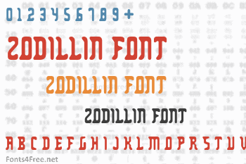 Zodillin Font