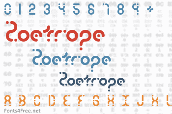 Zoetrope Font