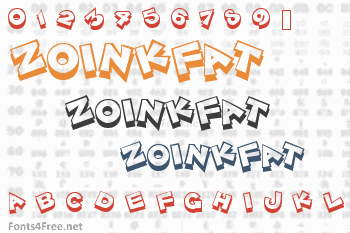 ZoinkFat Font