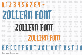 Zollern Font