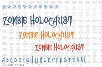 Zombie Holocaust Font