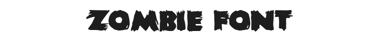 Zombie Font