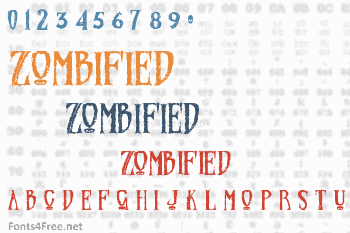 Zombified Font