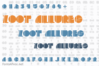 Zoot Allures Font