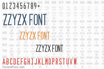 Zzyzx Font